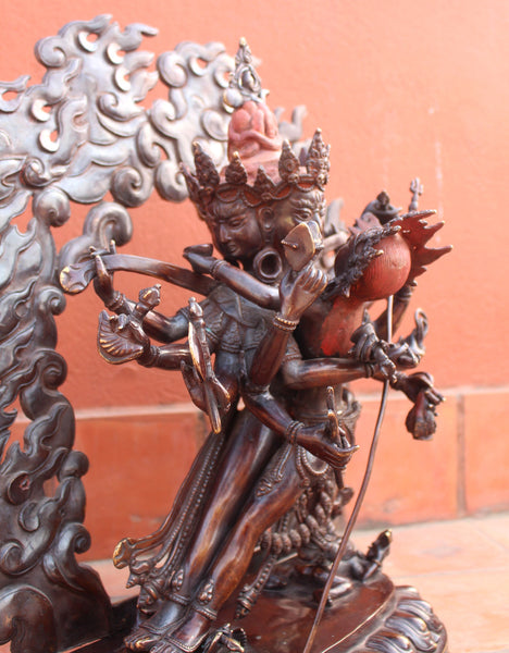 Masterpiece Chakrasamvara Shakti Statue 21 Inch
