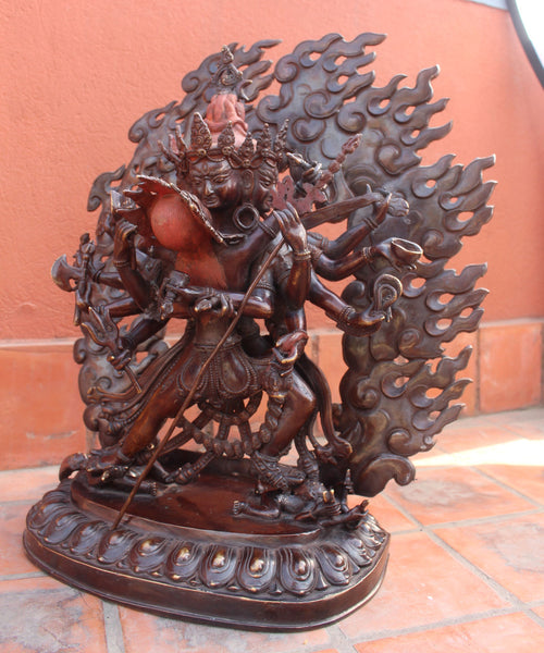 Masterpiece Chakrasamvara Shakti Statue 21 Inch