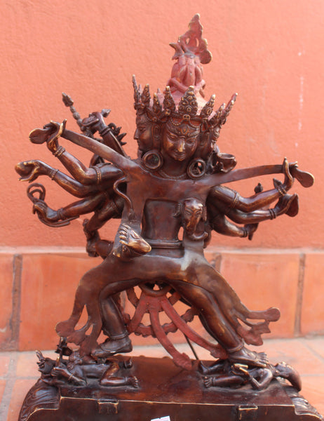 Masterpiece Chakrasamvara Shakti Statue 21 Inch