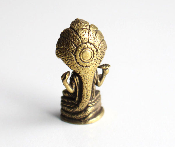 Lord Vishnu Mini Brass Statue 10 Sets