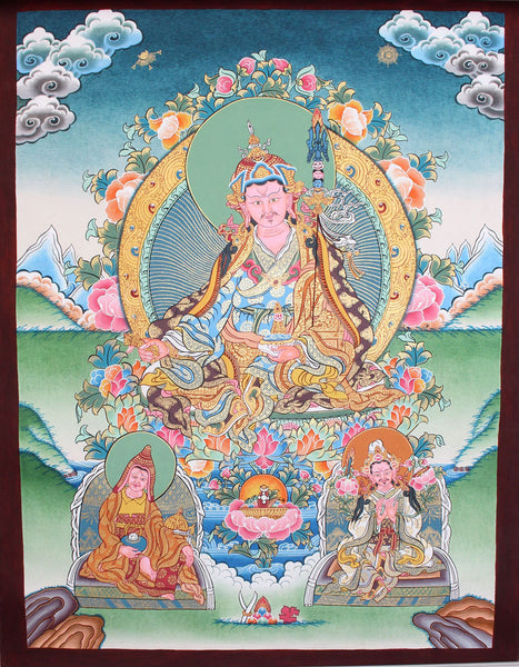 Traditional Thangka of Guru Padmasambhava