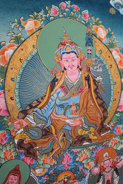 Traditional Thangka of Guru Padmasambhava