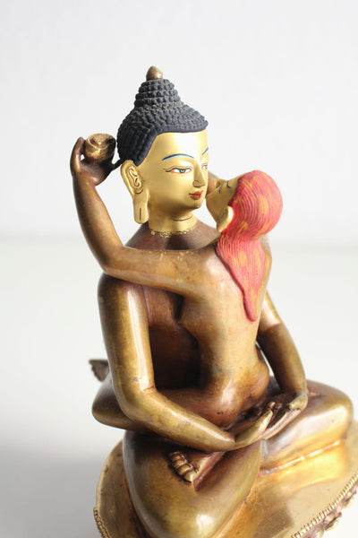 Samantabhadra Statue 7.4 Inch High-Buddha Shakti Statue