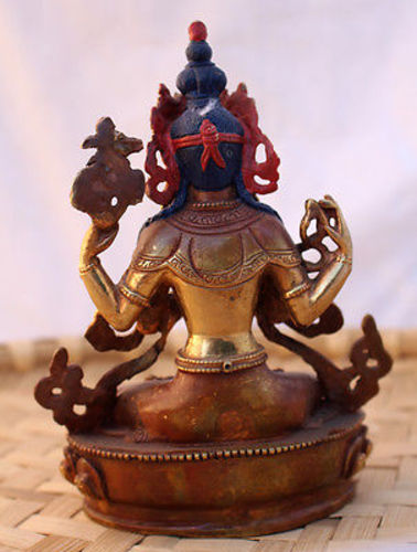 6 inch statue of Chenrezig