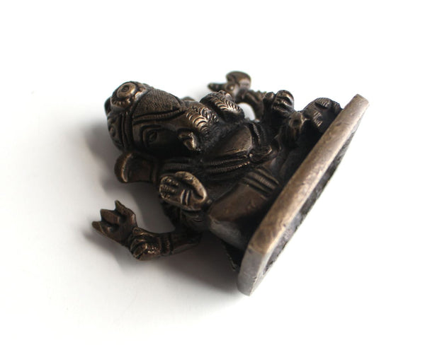 Ganesha Brass Statue 2.5 Inch