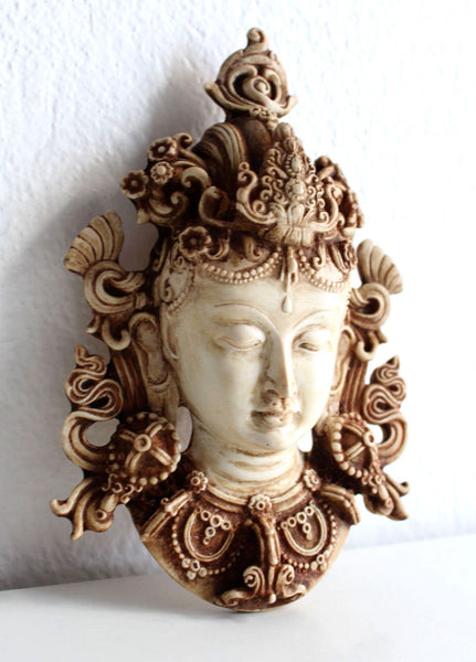 Beautiful Resin Tara Mask Wall Hanging