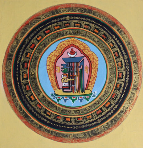 Kalachakra Mandala Thangka